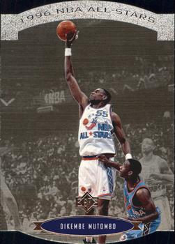 1995-96 SP - All-Stars #AS20 Dikembe Mutombo Front