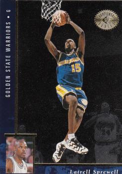 1995-96 SP Championship #36 Latrell Sprewell Front