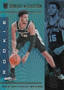 2019-20 Panini Illusions - Emerald #194 Quinndary Weatherspoon Front