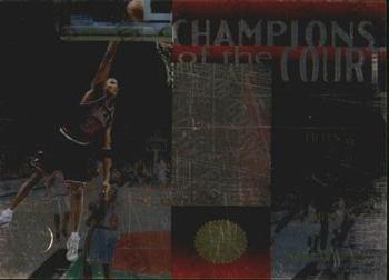1995-96 SP Championship - Champions of the Court #C4 Scottie Pippen Front