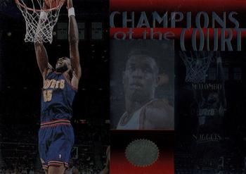 1995-96 SP Championship - Champions of the Court #C7 Dikembe Mutombo Front
