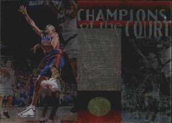 1995-96 SP Championship - Champions of the Court #C8 Grant Hill Front