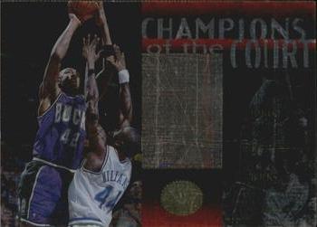 1995-96 SP Championship - Champions of the Court #C15 Vin Baker Front