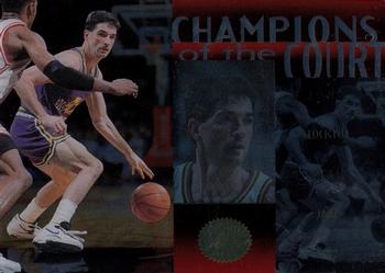 1995-96 SP Championship - Champions of the Court #C27 John Stockton Front
