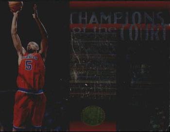 1995-96 SP Championship - Champions of the Court #C29 Juwan Howard Front