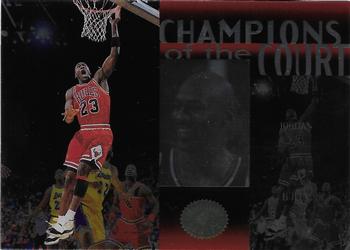 1995-96 SP Championship - Champions of the Court #C30 Michael Jordan Front