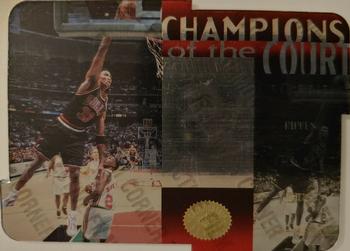 1995-96 SP Championship - Champions of the Court Die Cut #C4 Scottie Pippen Front