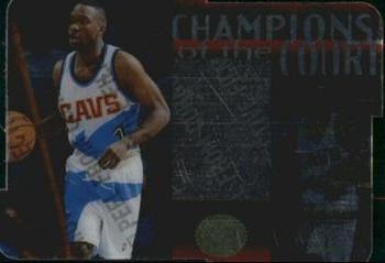 1995-96 SP Championship - Champions of the Court Die Cut #C5 Terrell Brandon Front