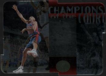 1995-96 SP Championship - Champions of the Court Die Cut #C8 Grant Hill Front