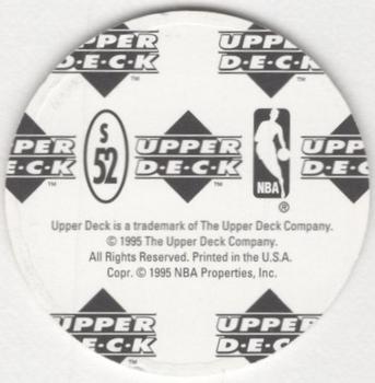 1995 Upper Deck Michael Jordan Milk Caps - Foil #S52 Michael Jordan Back