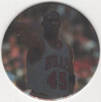 1995 Upper Deck Michael Jordan Milk Caps - Foil #S52 Michael Jordan Front