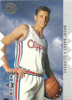 1995-96 SP Championship - Championship Shots #S13 Brent Barry Front