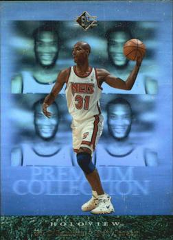 1995-96 SP - Premium Collection Holoview #22 Ed O'Bannon Front