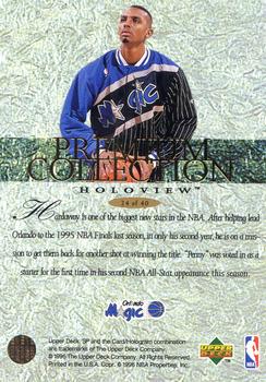 1995-96 SP - Premium Collection Holoview #24 Anfernee Hardaway Back