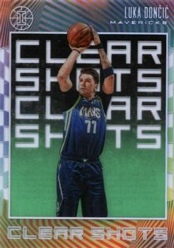 2019-20 Panini Illusions - Clear Shots Emerald #10 Luka Doncic Front