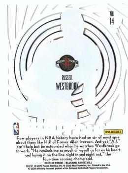 2019-20 Panini Illusions - Mystique #14 Russell Westbrook Back