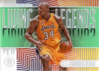 2019-20 Panini Illusions - Living Legends Emerald #16 Shaquille O'Neal Front