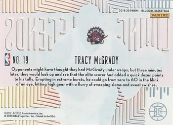 2019-20 Panini Illusions - Living Legends Orange #19 Tracy McGrady Back