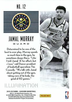 2019-20 Panini Illusions - Illumination #12 Jamal Murray Back