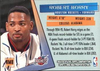 NBA 1995-96 Fleer - No 69 - Robert Horry