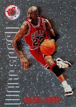 1995-96 Stadium Club - Warp Speed #WS1 Michael Jordan Front