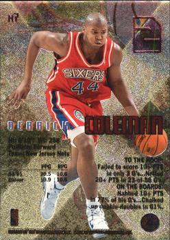 1995-96 Stadium Club - X-2 #X7 Derrick Coleman Back