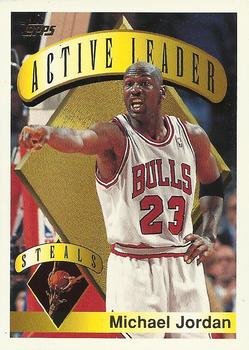 1995-96 Topps #4 Michael Jordan Front