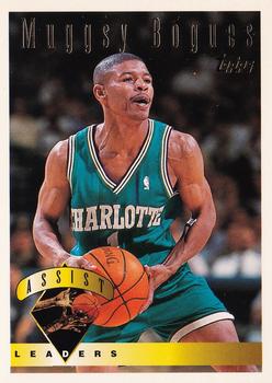 1995-96 Topps #20 Muggsy Bogues Front