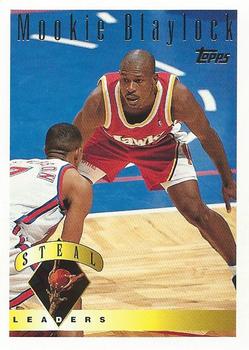 1995-96 Topps #22 Mookie Blaylock Front