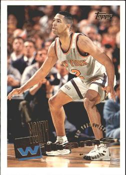 1995-96 Topps #76 Monty Williams Front