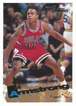 1995-96 Topps #95 B.J. Armstrong Front