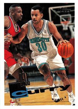 1995-96 Topps #112 Dell Curry Front
