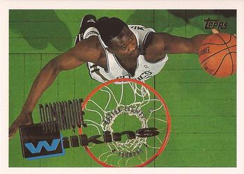 1995-96 Topps #120 Dominique Wilkins Front