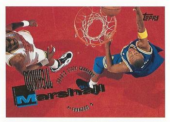 1995-96 Topps #131 Donyell Marshall Front