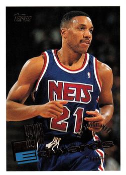 1995-96 Topps #239 Kevin Edwards Front