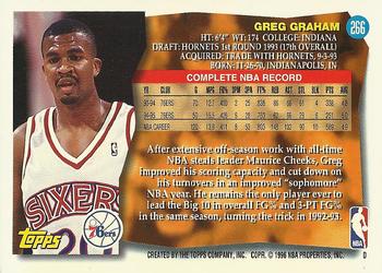 1995-96 Topps #266 Greg Graham Back