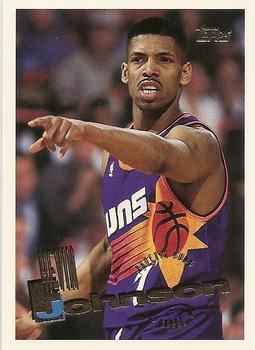1995-96 Topps #90 Kevin Johnson Front