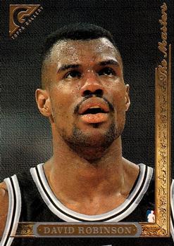 1995-96 Topps Gallery #12 David Robinson Front