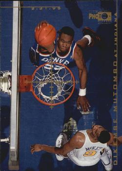 1995-96 Topps Gallery - Photo Gallery #PG8 Dikembe Mutombo Front