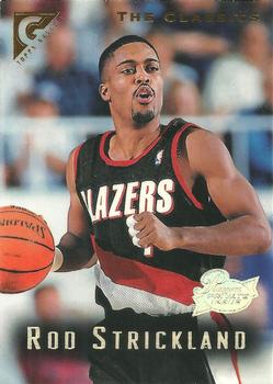1995-96 Topps Gallery - Player's Private Issue #70 Rod Strickland Front