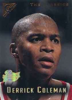 1995-96 Topps Gallery - Player's Private Issue #73 Derrick Coleman Front