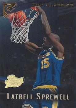 1995-96 Topps Gallery - Player's Private Issue #100 Latrell Sprewell Front