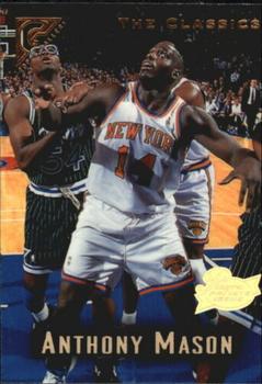 1995-96 Topps Gallery - Player's Private Issue #108 Anthony Mason Front