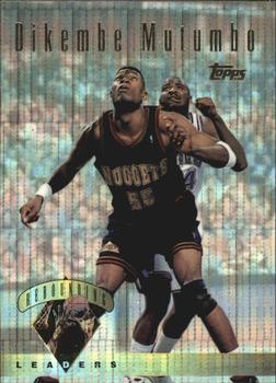 1995-96 Topps - Power Boosters #12 Dikembe Mutombo Front