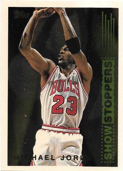 1995-96 Topps - Show Stoppers #SS1 Michael Jordan Front
