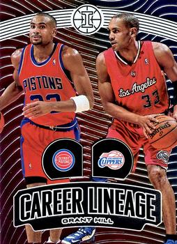 2019-20 Panini Illusions - Career Lineage #24 Grant Hill Front