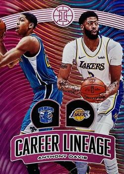 2019-20 Panini Illusions - Career Lineage Pink #21 Anthony Davis Front