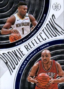 2019-20 Panini Illusions - Rookie Reflections #9 Zion Williamson / Charles Barkley Front