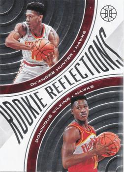 2019-20 Panini Illusions - Rookie Reflections #11 Dominique Wilkins / De'Andre Hunter Front