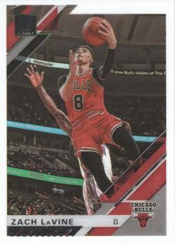 2019-20 Clearly Donruss #7 Zach LaVine Front